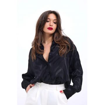 Camasa dama -  Negru - Textil -
