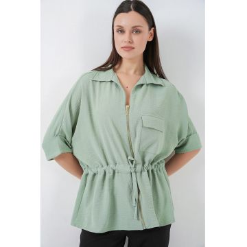 Camasa dama -  Textil - Verde menta