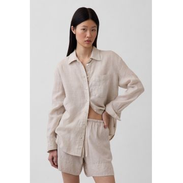 Camasa lejera de in - Maro taupe deschis