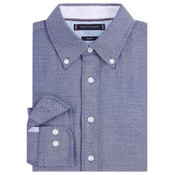 Camasa Oxford cu aspect texturat -