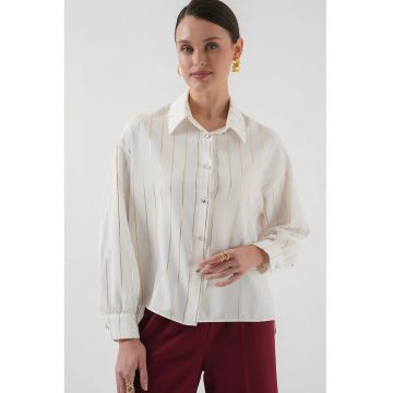 Camasa -  Pentru dama - Alb - Bumbac