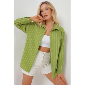 Camasa pentru dama -  Textil - Verde