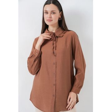 Camasa -  Textil - Maro - Pentru dama