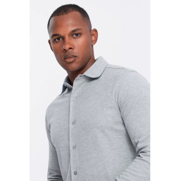 Camasa-tunica slim fit de bumbac