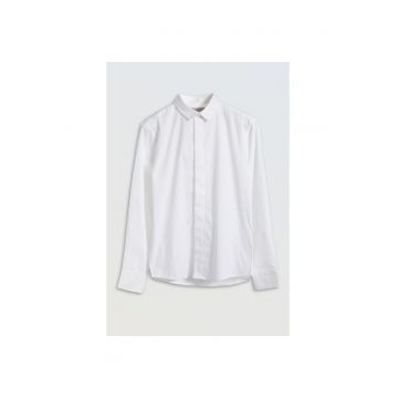 Camasa uni cu maneca lunga -
