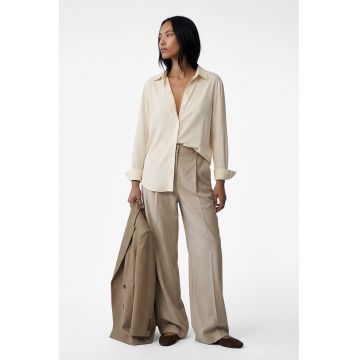 Camasa uni vaporoasa - Crem