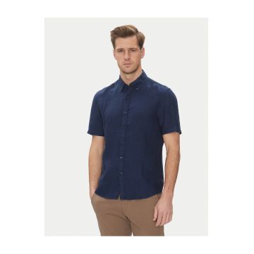 Camasa barbati -  bleumarin bumbac