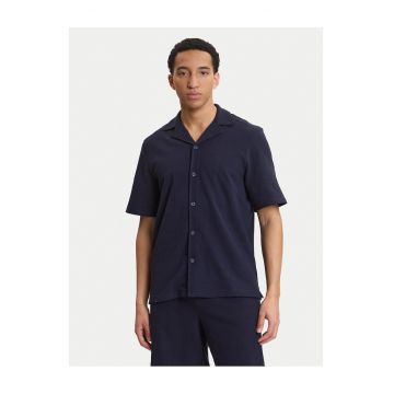 Camasa barbati -  bumbac - bleumarin