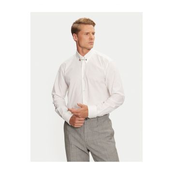 Camasa barbati  culoare alba - bumbac