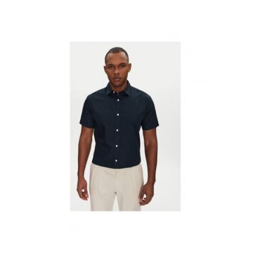 Camasa barbati Jack Jones - 12195062 - Bumbac/Poliester - Bleumarin - Bleumarin