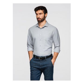 Camasa clasica cu croiala regular fit  K694 - Gri deschis