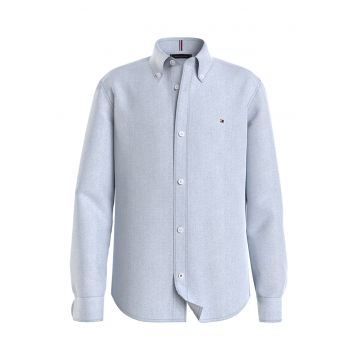 Camasa cu guler ascutit - Albastru deschis