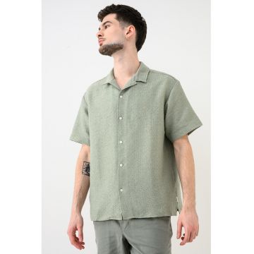 Camasa cu maneci scurte Montauk - Verde sparanghel