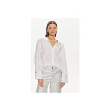 Camasa dama -  304449369 - Bumbac - Alb - Alb