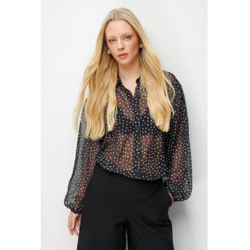 Camasa dama  negru - Negru