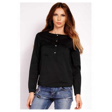 Camasa de dama L025 - - Negru