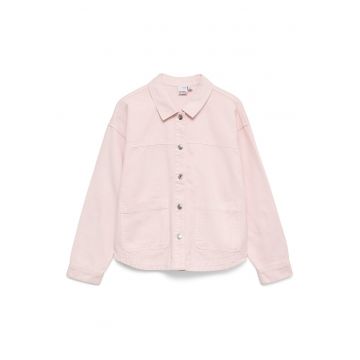 Camasa din denim -  bumbac - roz - pentru femei - Roz