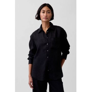 Camasa lejera de in - Negru