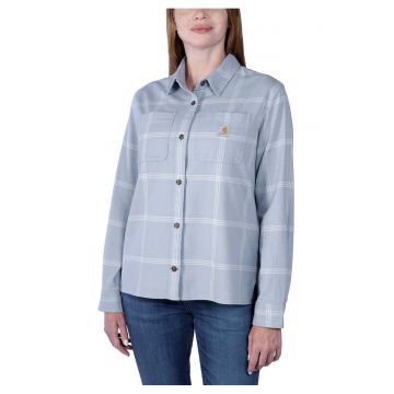 Camasa  Neptune din flanel - albastra - pentru dama