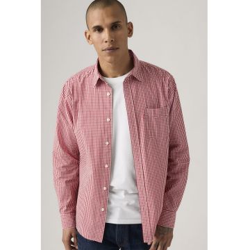 Camasa regular fit cu buzunar pe piept