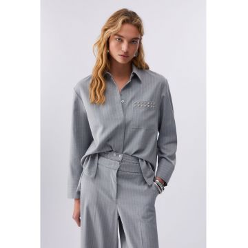 Camasa uni lejera - Gri