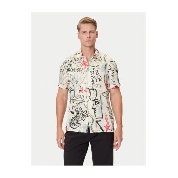 Camasa barbati  multicolor - bumbac