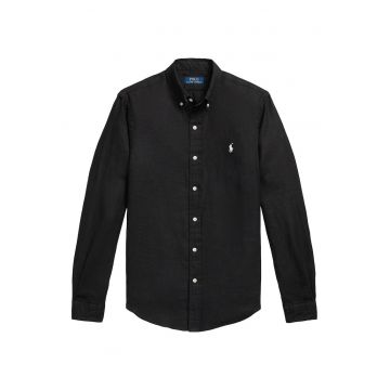 Camasa barbati -  slim fit - negru - in
