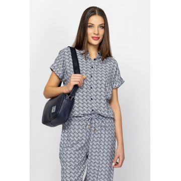 Camasa cu model Rhinty - Gri