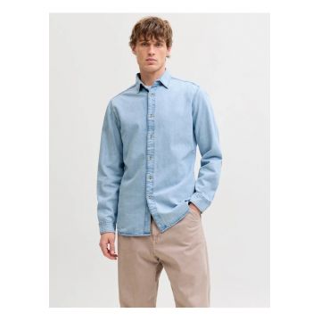 Camasa de blug barbati - Stanley - Regular fit - Albastru deschis