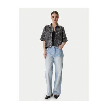 Camasa din denim - Gri