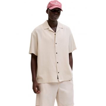 Camasa JACK &JONES Global Waffle Resort 60252 - Bej