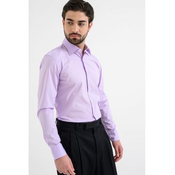 Camasa slim fit Hank Kent - Lila