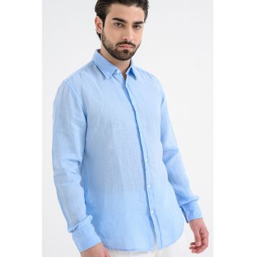 Camasa uni de in - Albastru pastel