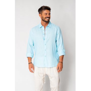 bărbați -  100% in - albastr - BLUE