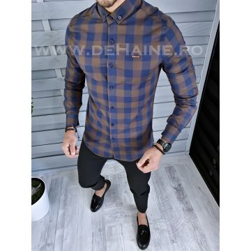 Camasa barbati in carouri slim fit B1365 P19-1.2