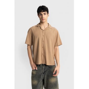 Camasa barbati -  Regular Fit - bej - bumbac