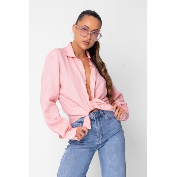 Camasa Boyfriend dIn 100% In Rose 21193 - Roz