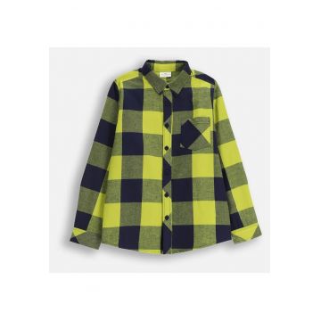 Camasa cu in carouri din bumbac - Multicolor