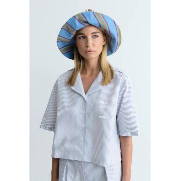 Camasa lejera cu model cu dungi Lou - Gri