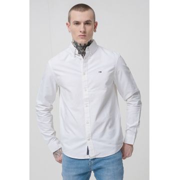 Camasa Oxford regular fit - Alb