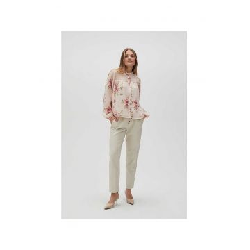 Camasa de dama -  poliester - roz -