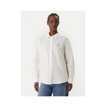 camasa oversized din in si bumbac -