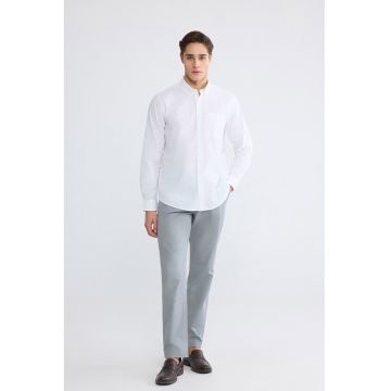 Camasa Oxford regular-fit - Alb optic