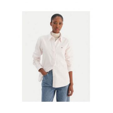 Camasa regular fit din bumbac cu detaliu logo -