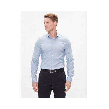 Camasa slim fit din amestec de bumbac -