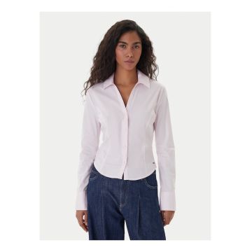 Camasa slim fit din amestec de bumbac