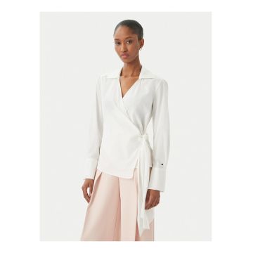 Camasa slim-fit din bumbac organic cu imprimeu uni