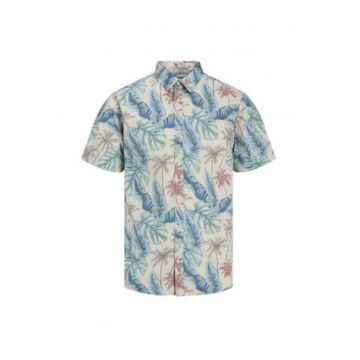 Camasa barbati -  casual - multicolor - bumbac - maneca scurta -