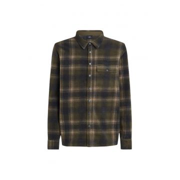 Camasa barbati  Traveller Series - hidrofug - fleece - maro -