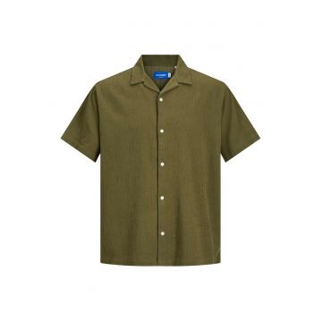 Camasa barbati  verde - maneci scurte - 100% bumbac -